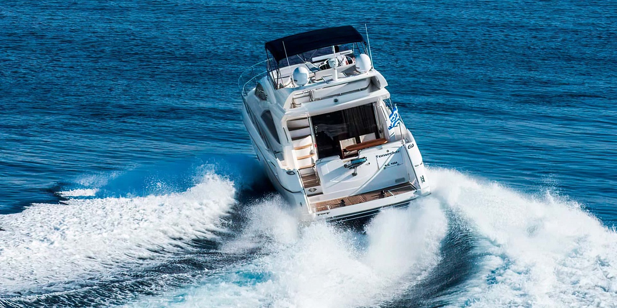 Аренда моторной яхты Sunseeker 52 на Миконосе, Греция